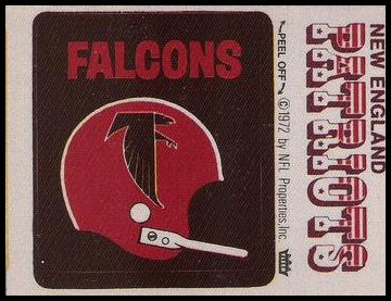 Atlanta Falcons Helmet New England Patriots Name